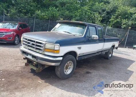 1997 Ford F-250 Xl from USA, damaged, VIN 1FTHX26F7VEC53235